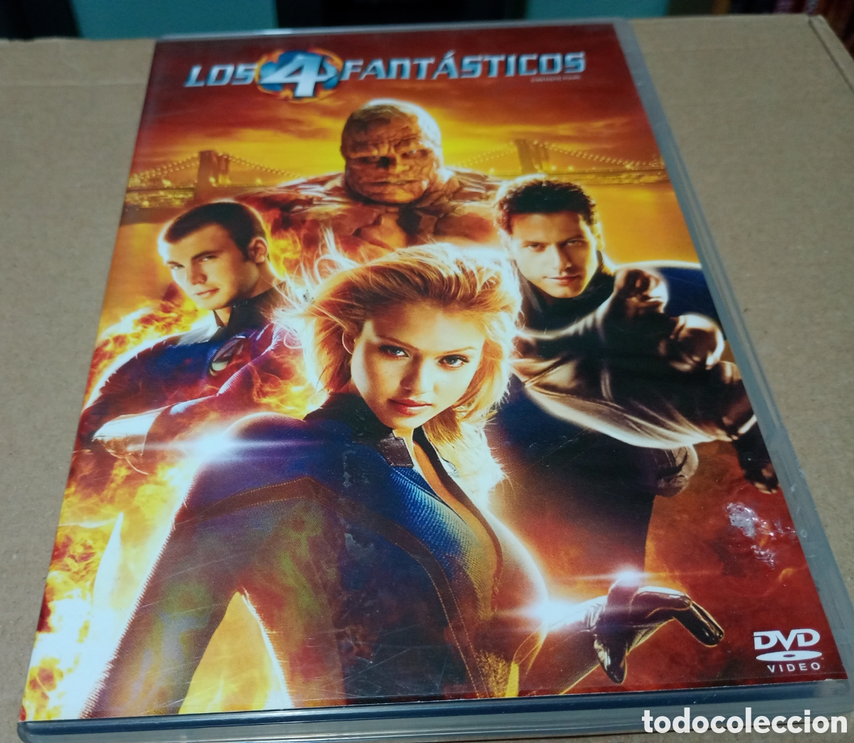 Cine: Los 4 fant&aacute;sticos DVD como nuevo