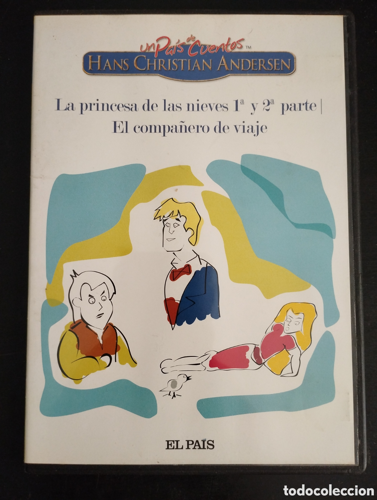 Cine: La princesa de las nieves. El compa&ntilde;ero de viaje. Un pa&iacute;s de cuentos. DVD.