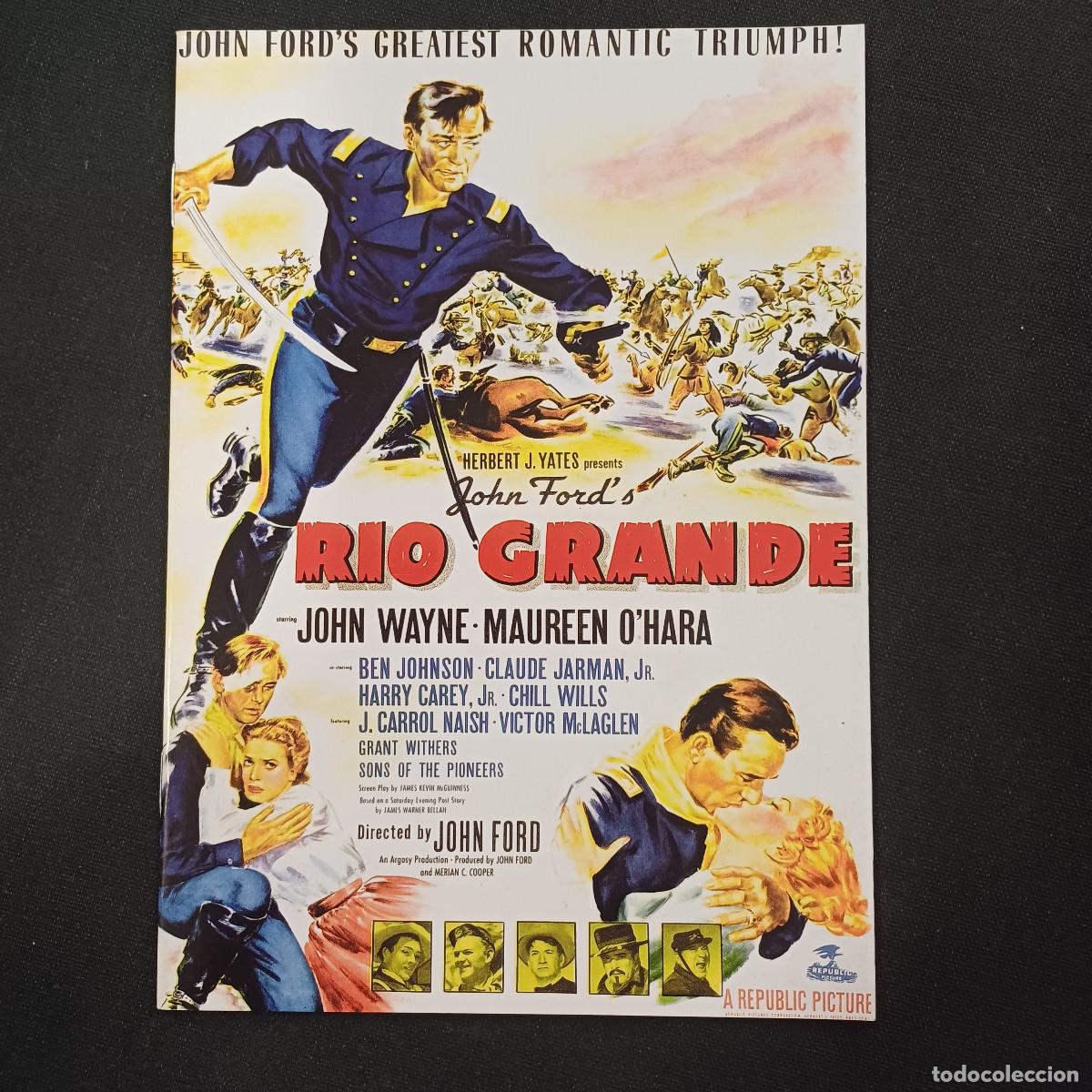 Cine: LIBRETO PARA DVD/RIO GRANDE.