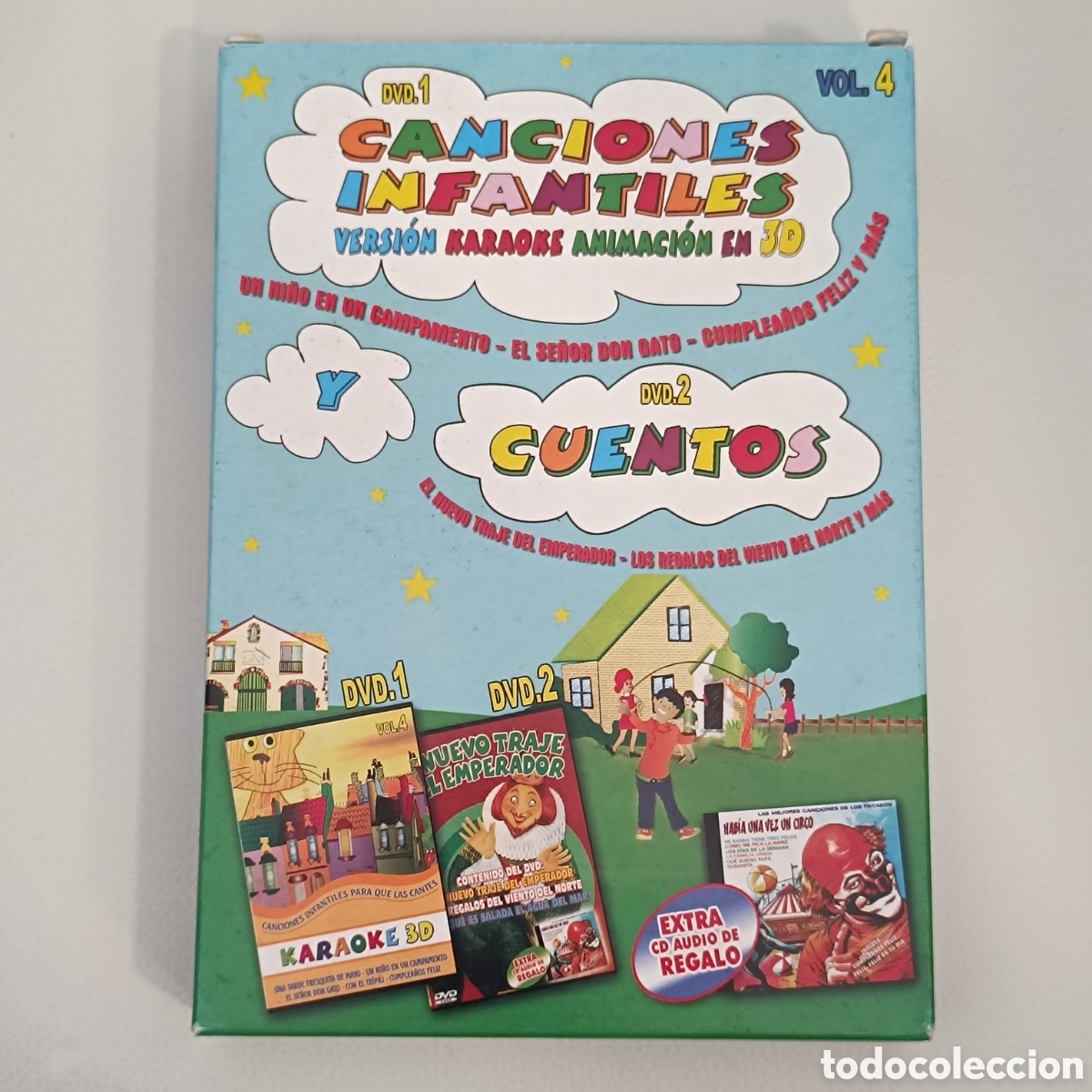 Cine: DVD &rdquo;Canciones infantiles&rdquo; volumen 4.