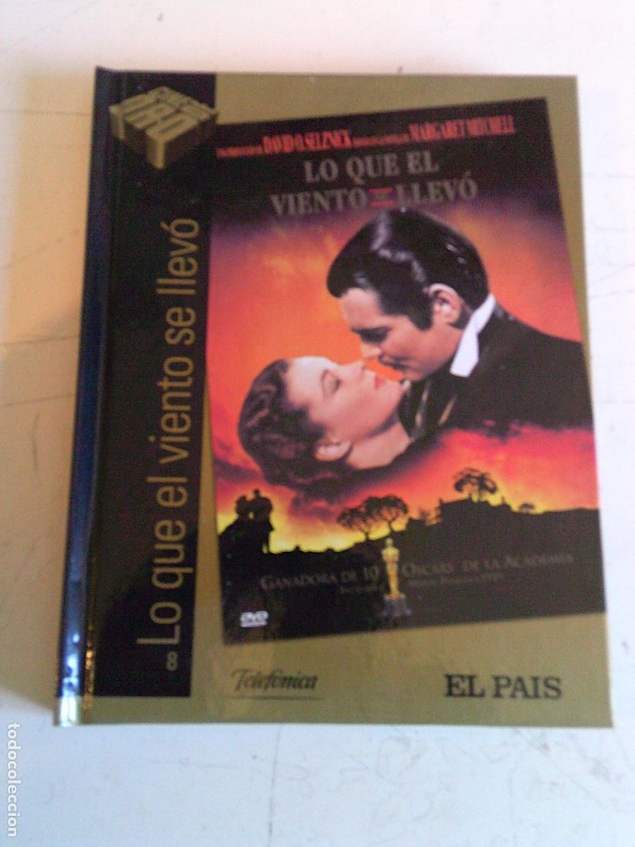 Cine: Cine Serie oro El Pa&iacute;s N&ordm; 1 Libro y DVD Lo que el viento se llev&oacute;