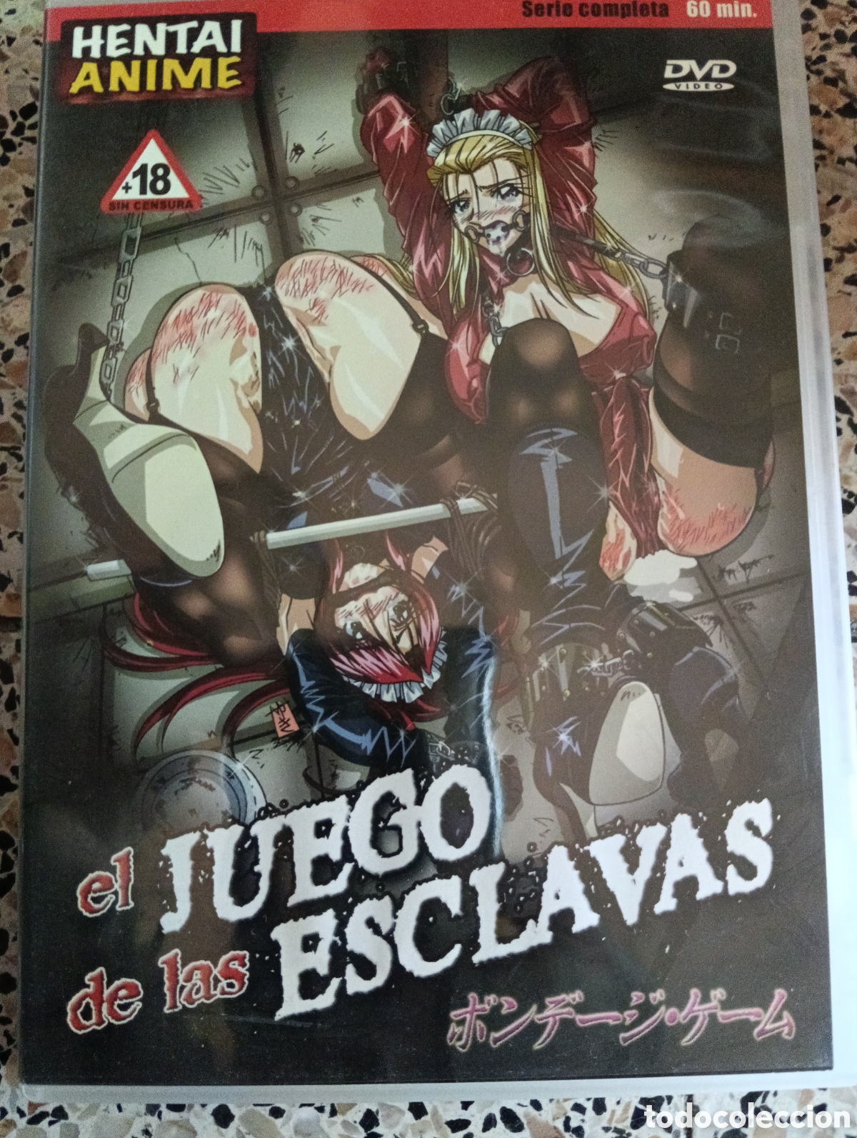 Cine: El juego de las esclavas DVD hentai anime