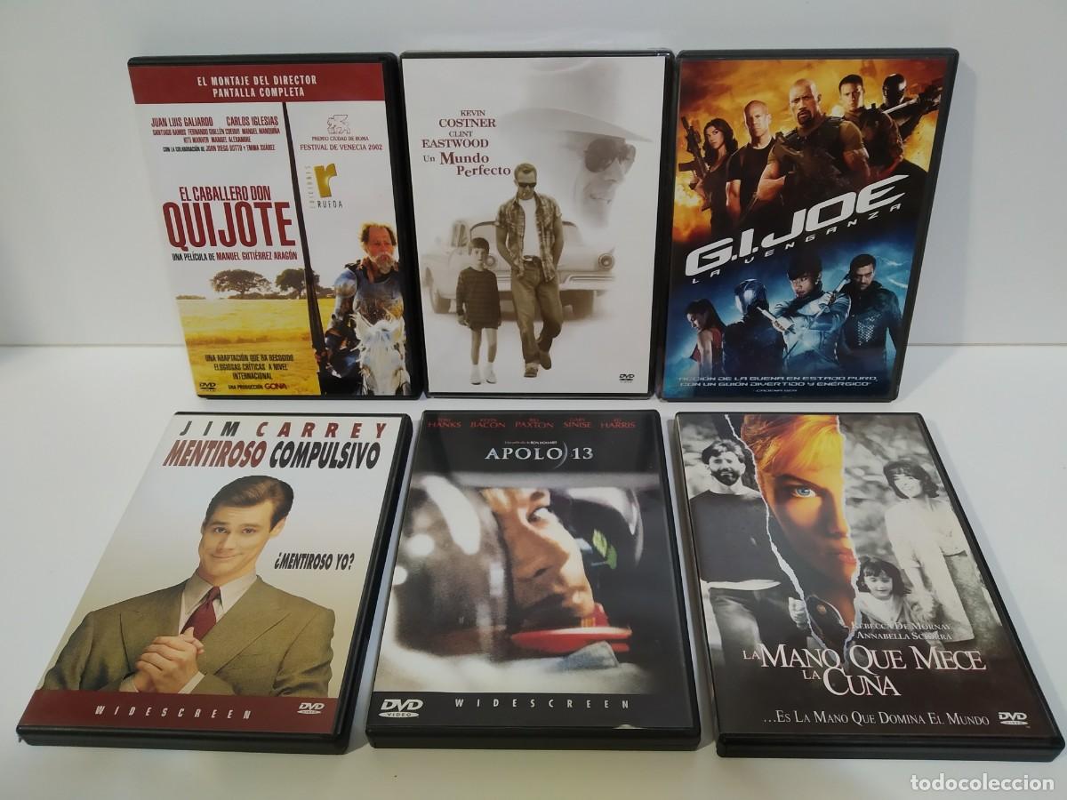Cin&eacute;ma: LOTE DE 6 PELICULAS EN DVD