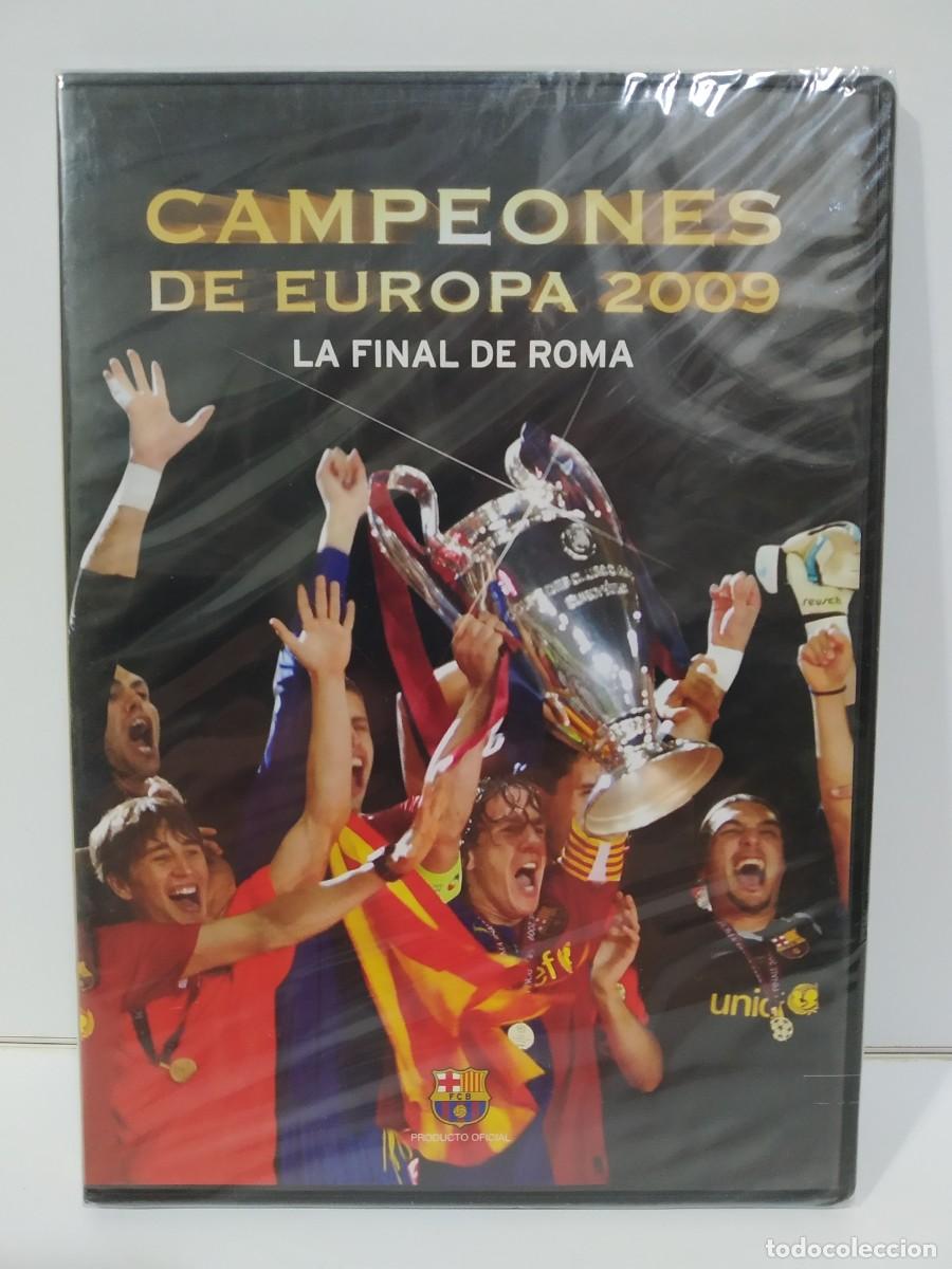 Cinema: CAMPEONES DE EUROPA 2009 LA FINAL DE ROMA. DVD PRECINTADO.