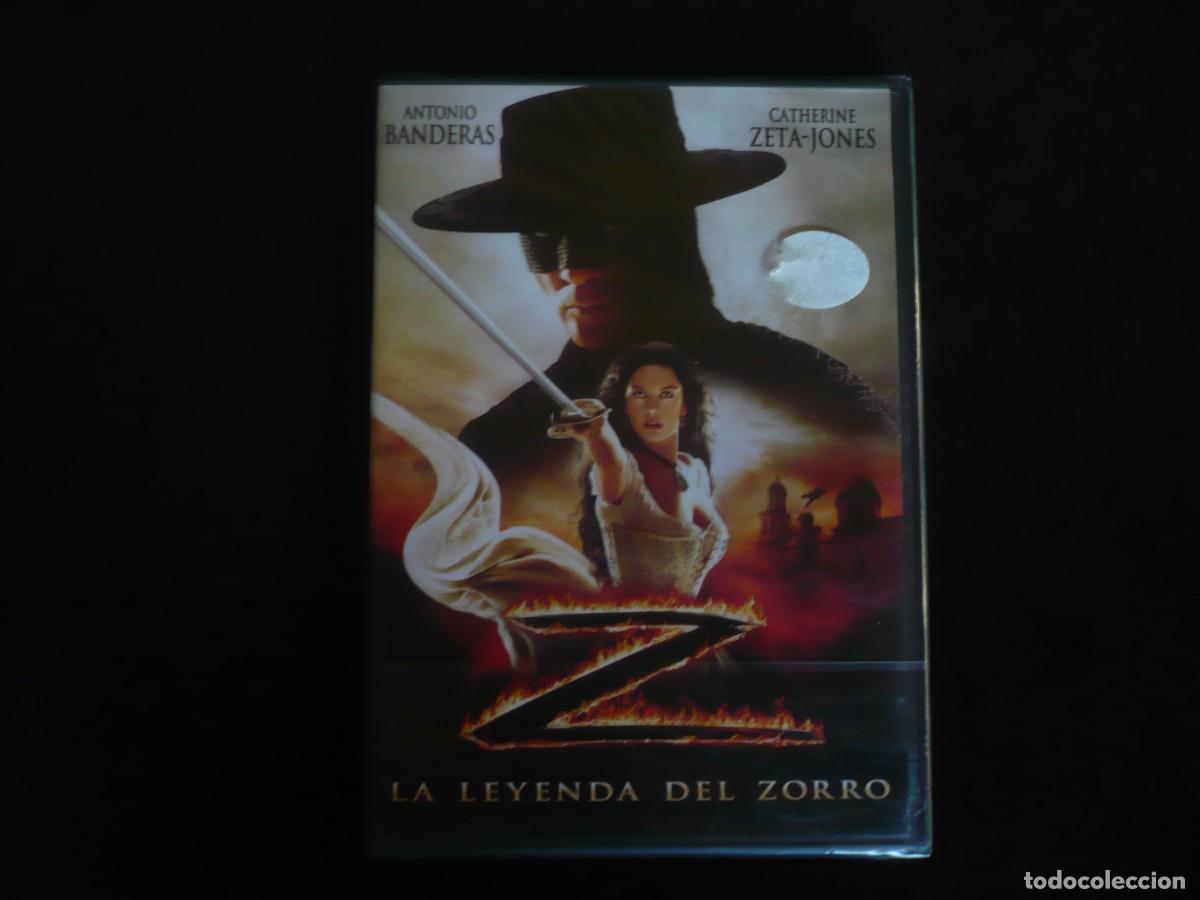 Cine: la leyenda del zorro - antonio banderas catherine zata-jones - dvd nuevo precintado