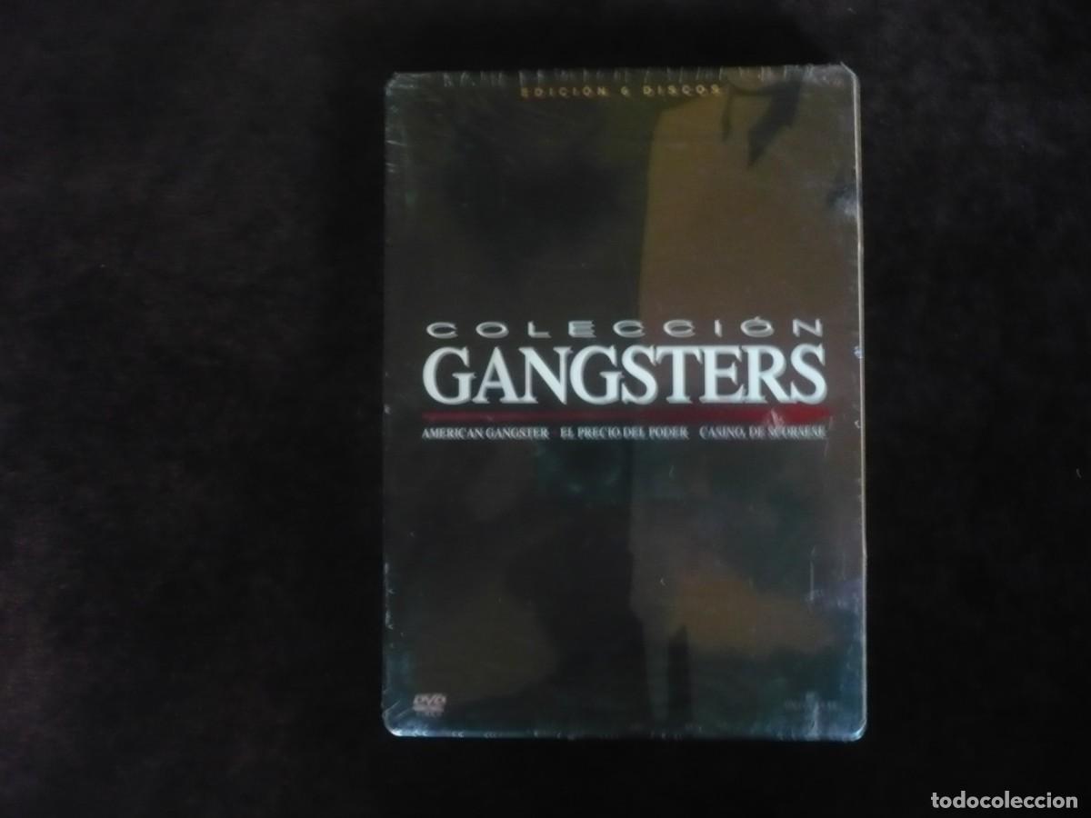 Cine: coleccion gangsters - edicion especial 6 discos en caja metalica - dvd nuevo precintado