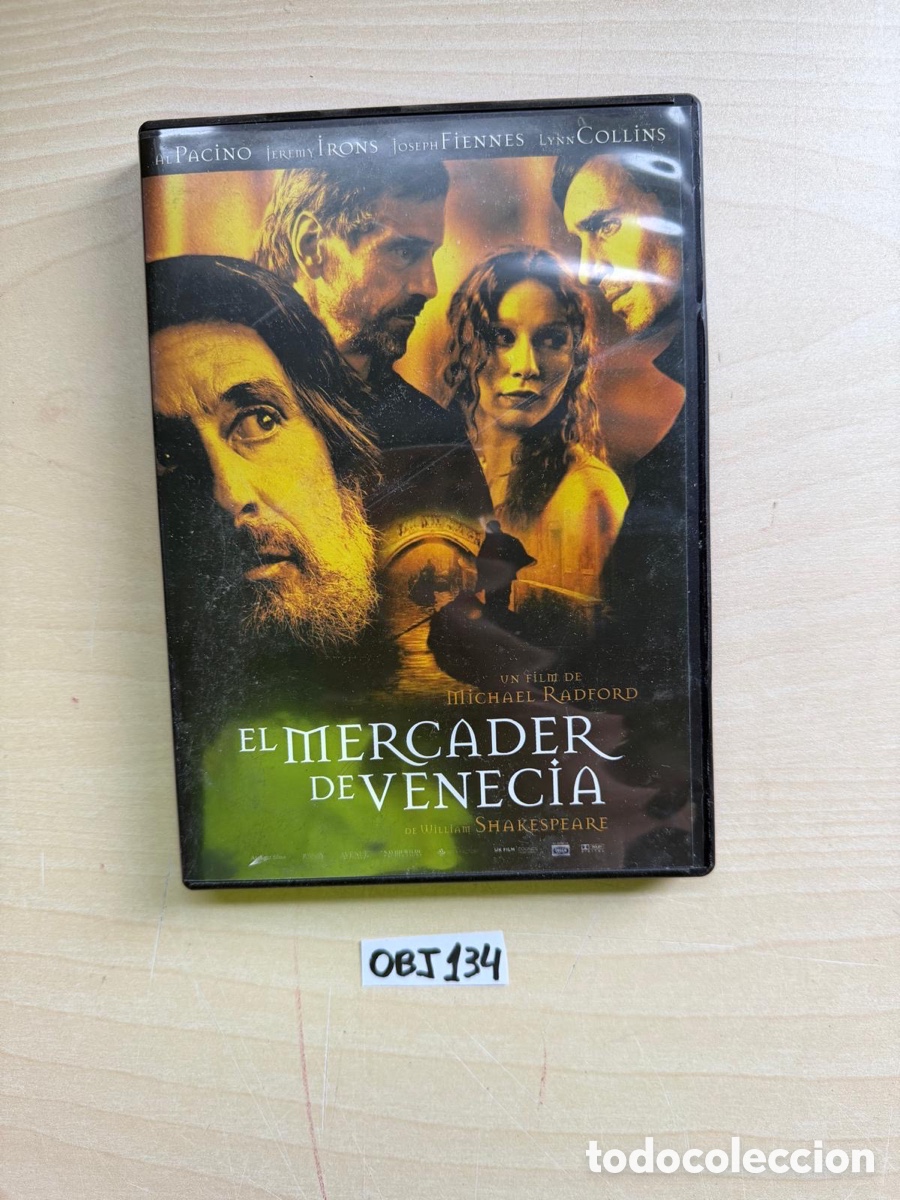 Cine: DVD el mercader de Venecia