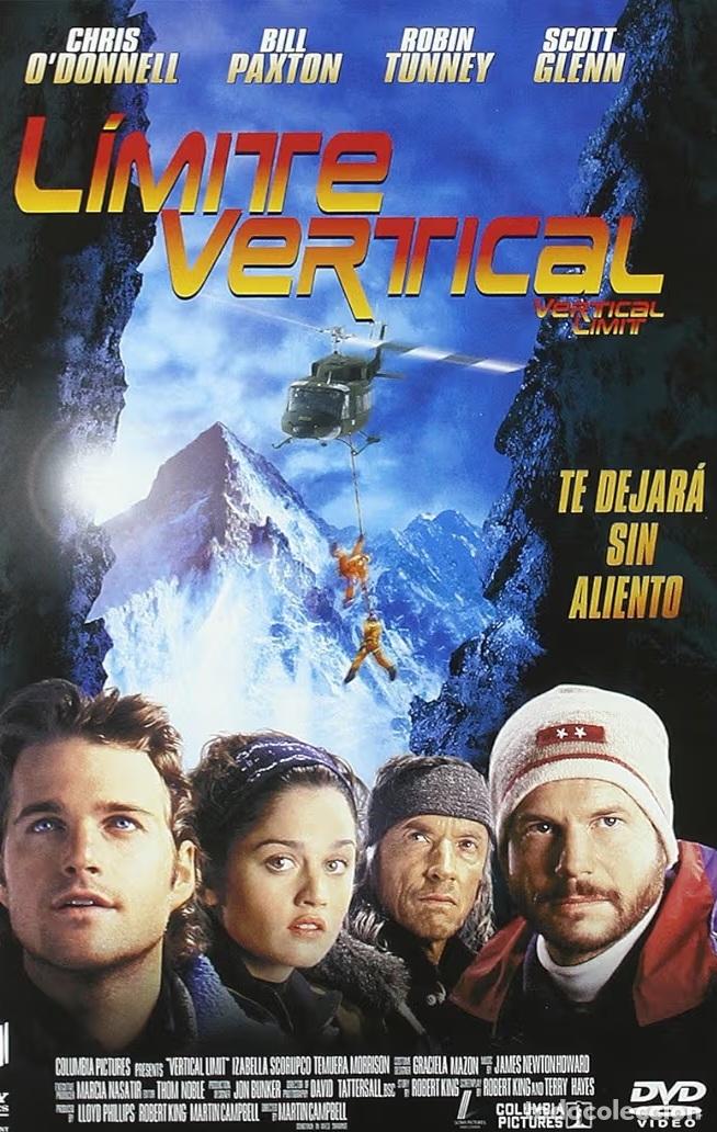 Cinema: DVD L&Iacute;MITE VERTICAL (descatalogado con CHRIS O&acute;DONNELL,BILL PAXTON,SCOTT GLENN)