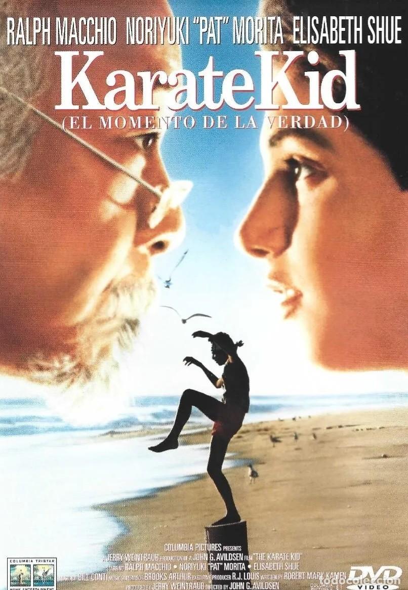 Cinema: Dvd KARATE KID - EL MOMENTO DE LA VERDAD ( descatalogado con Ralph Macchio,Noriyuki Morita)