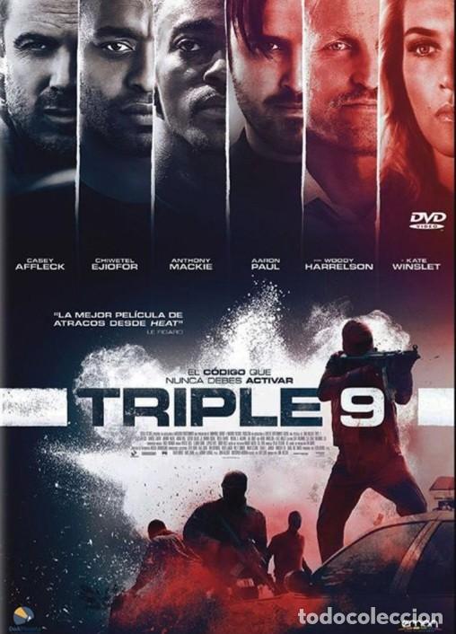 Cine: Dvd Triple 9 (descatalogado con CASEY AFFLECK,WOODY HARRELSON,ANTHONY MACKIE)
