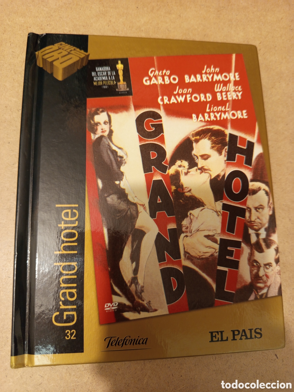 Cine: GRAND HOTEL (DIRECTOR: EDMUND GOULDING) LIBRO DVD