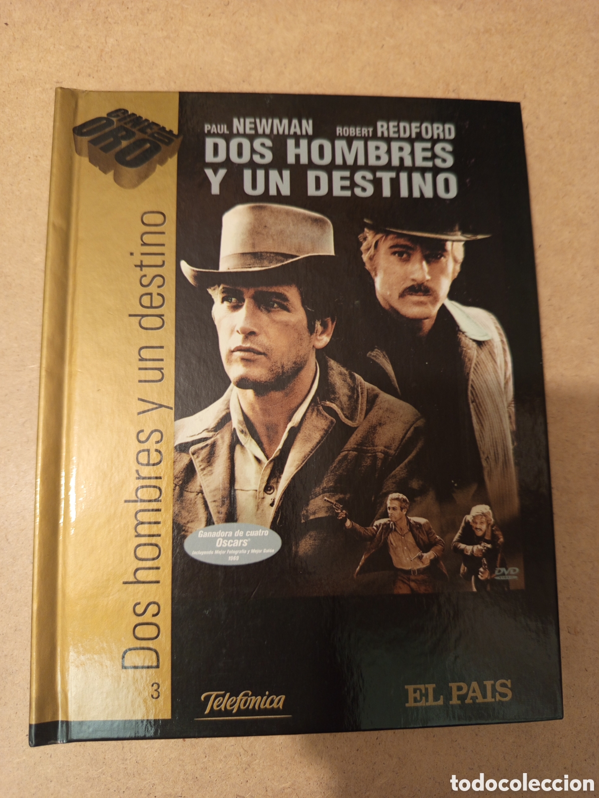 Cine: DOS HOMBRES Y UN DESTINO (DIRECTOR: GEORGE ROY HILL) LIBRO DVD