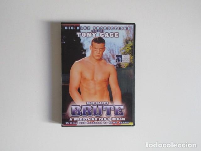 Cinema: DVD LUCHA LIBRE MASCULINA - BLUE BLAKE BRUTE A WRESTLING FANS DREAM - TONY CAGE - CINE EROTICO GAY