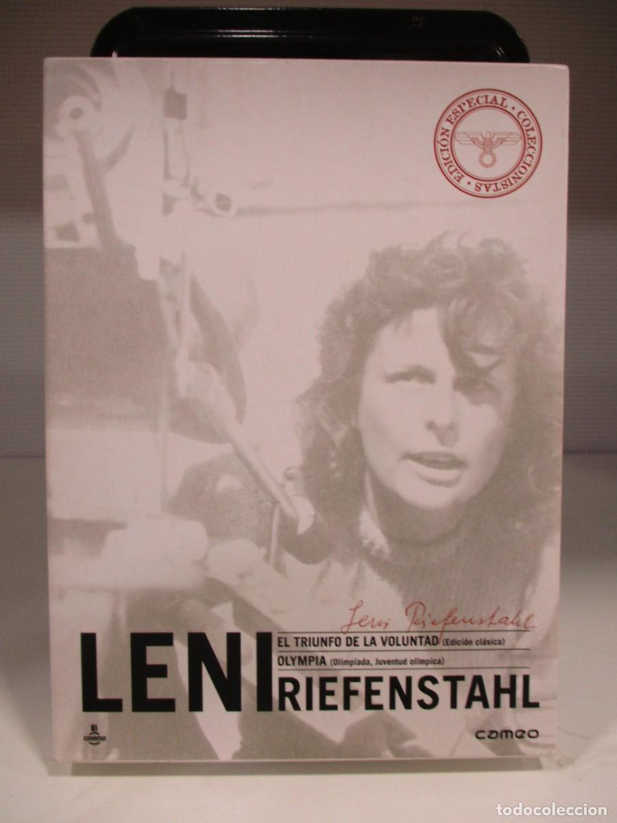 Cinema: DVD - LENI RIEFENSTAHL EL TRIUNFO DE LA VOLUNTAD/ OLYMPIA ED. ESPECIAL 3 DVD CAJA - MUY BUEN ESTADO