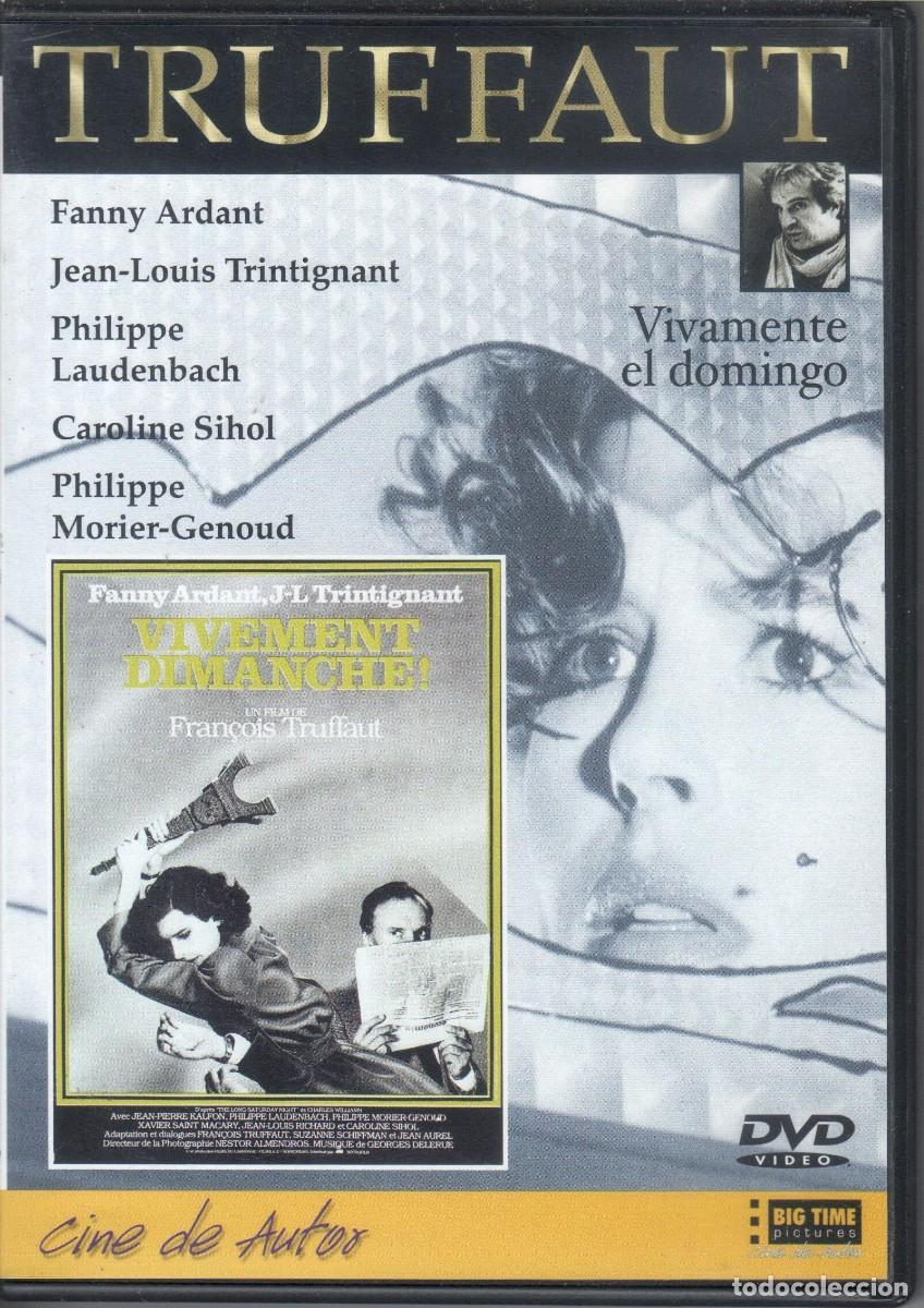 Cinema: Fran&ccedil;ois Truffaut: Vivamente el domingo. Fanny Ardant, Jean-Louis Trintignant