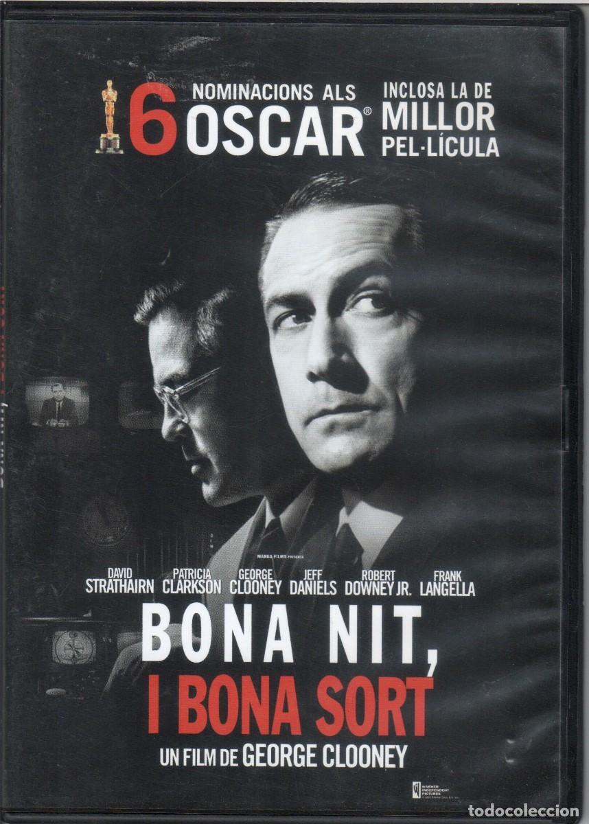 Cine: Buenas noches y buena suerte. David Strathairn, George Clooney