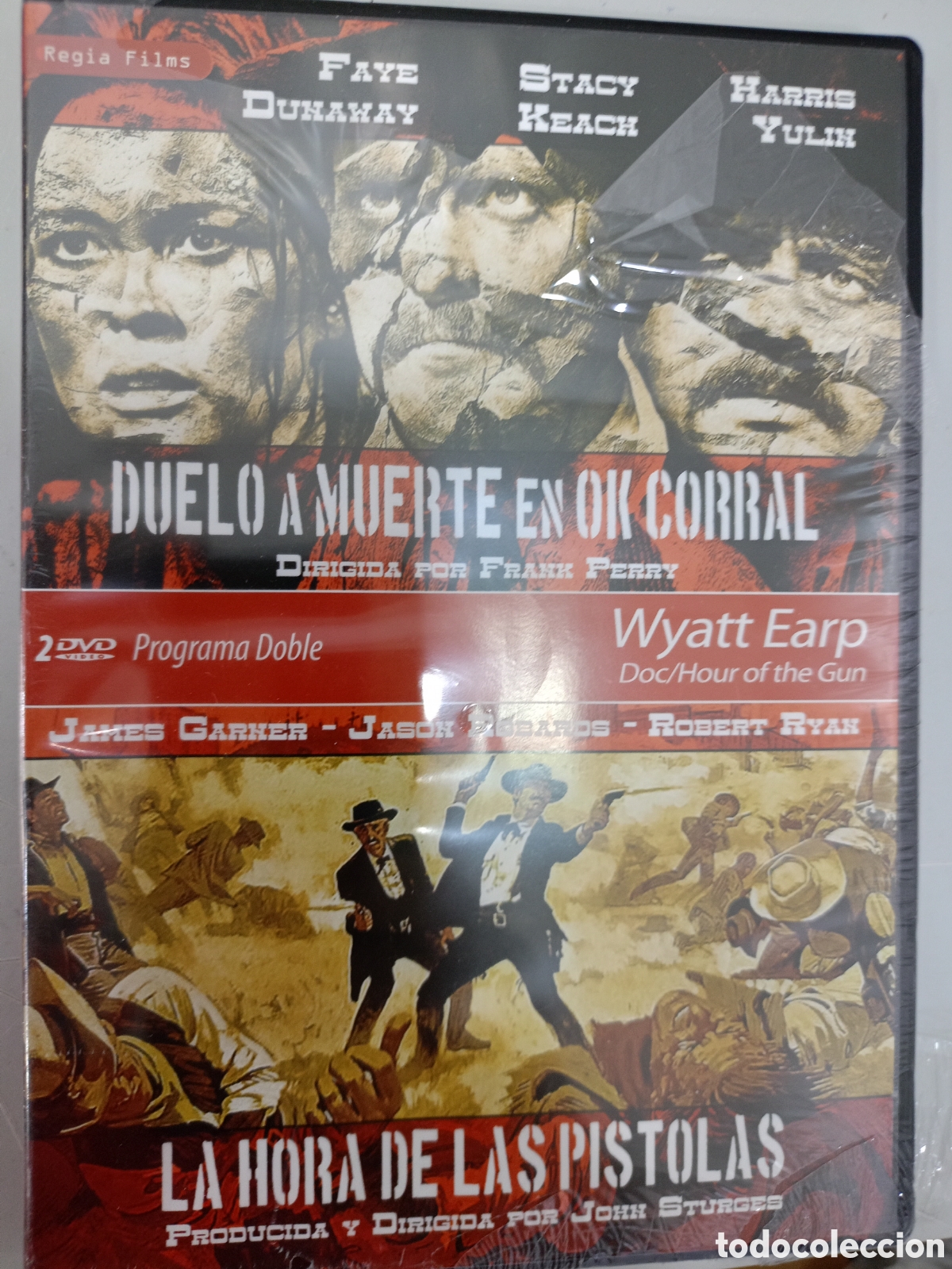 Cine: DVD Duelo en ok corral / La hora de las pistolas