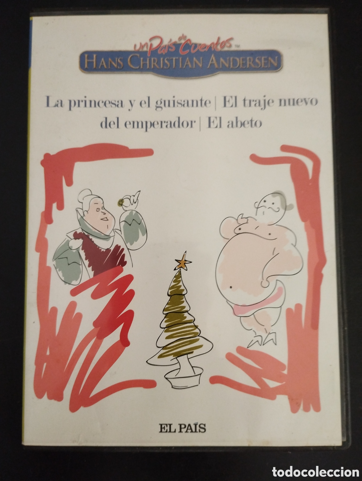 Cine: Un pa&iacute;s de cuentos. Hans Christian Andersen. DVD. La princesa y el guisante. El traje nuevo del empe