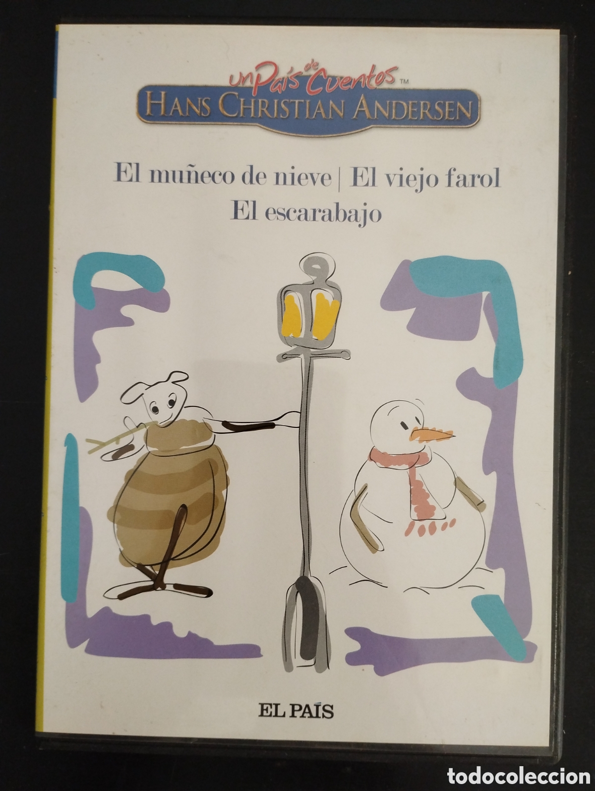 Cine: Un pa&iacute;s de cuentos. Andersen. DVD 4. El mu&ntilde;eco de nieve. El viejo farol. El escarabajo
