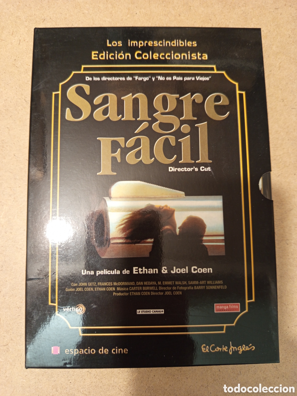 Cine: SANGRE FACIL (DIRECTOR: JOEL COEN) LIBRO DVD / EDICION COLECCIONISTA