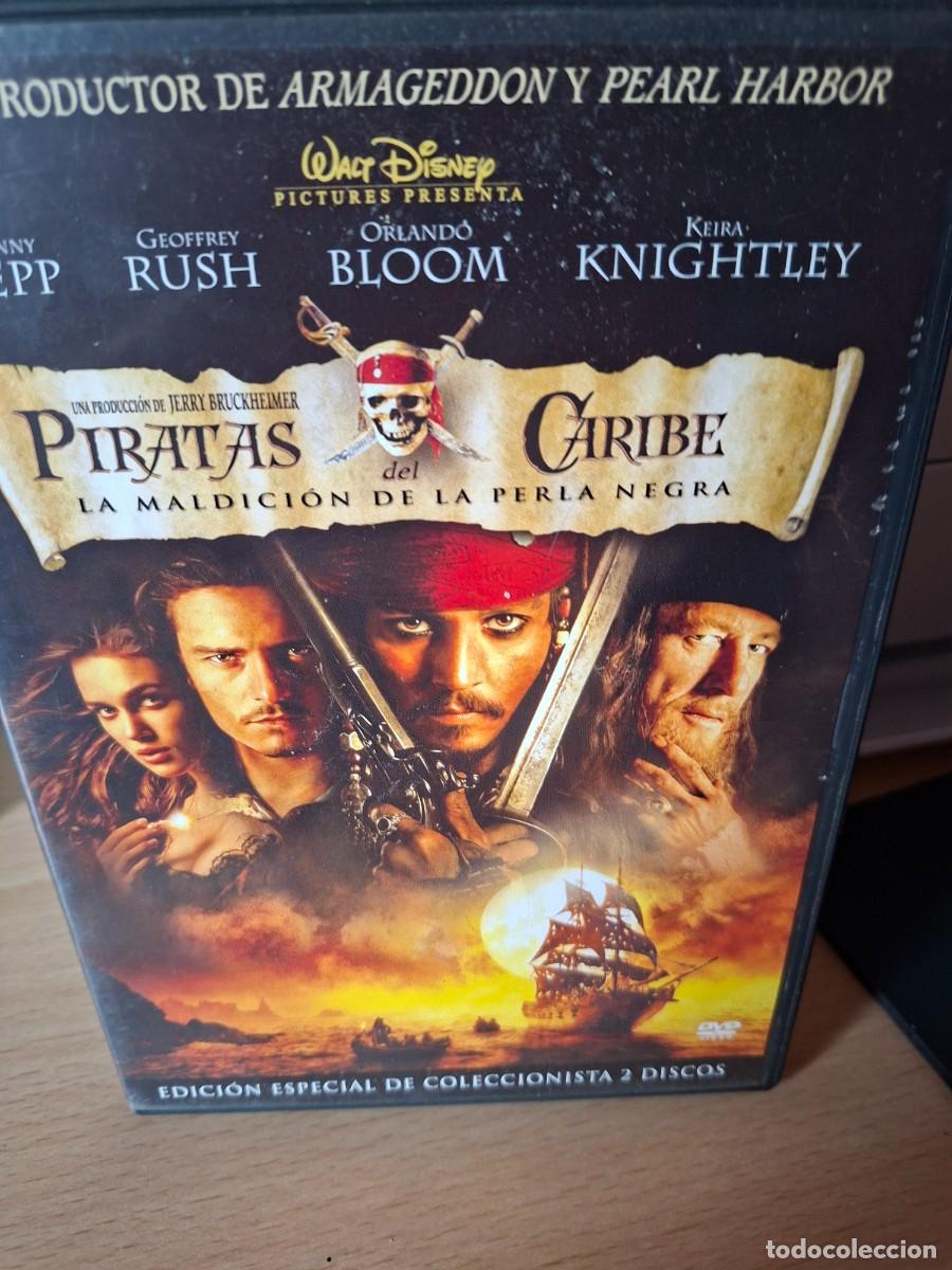 Cine: DVD PIRATAS DEL CARIBE-LA MALDICION DE LA PERLA NEGRA ED ESP 2 DISCOS