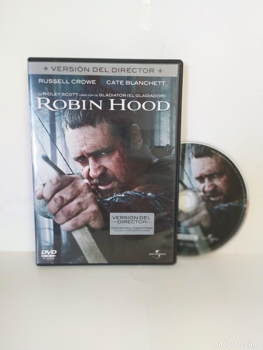 Cine: DVD ROBIN HOOD, RUSSELL CROWE-VERSION DEL DIRECTOR -PELICULA DVD-