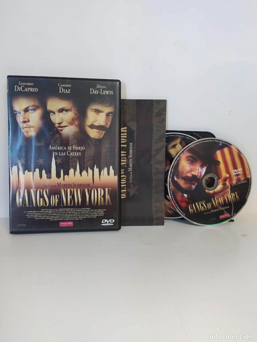 Cine: DVD GANGS OF NEW YORK, LEONARDO DI CAPRIO-EDICION ESPECIAL 2 DISCOS-PELICULA DVD-