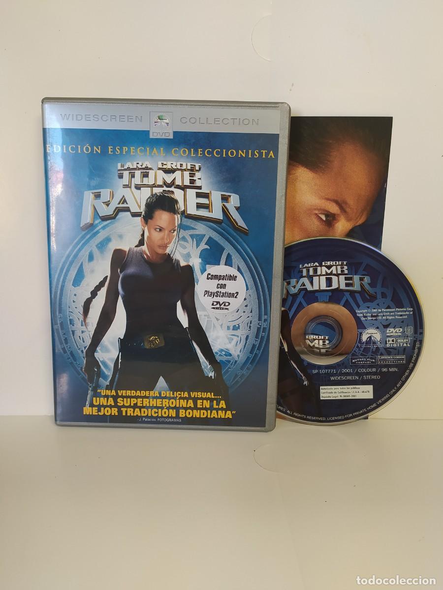 Cine: DVD TOM RAIDER, LARA CROFT,ANGELINA JOLI-EDICION ESPECIAL-PELICULA DVD-