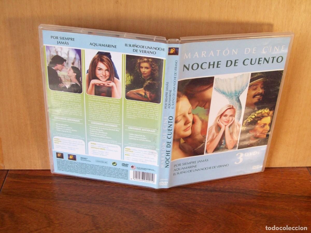 Cine: MARATON DE CINE : POR SIEMPRE JAMAS - AQUAMARINE Y EL SUE&Ntilde;O DE UNA NOCHE DE VERANA - TRIPLE DVD