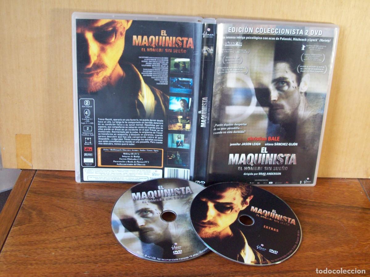 Cine: EL MAQUINISTA (EL HOMBRE SIN SUE&Ntilde;O) - CHRISTIAN BALE DOBLE DVD EDICION COLECCIONISTA