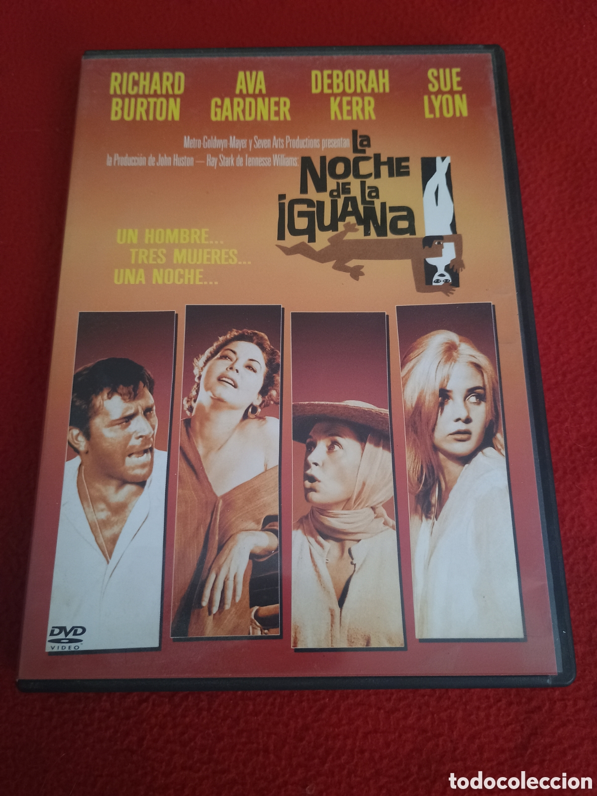 Cine: Dvd la noche de la iguana - John huston Richard Burton