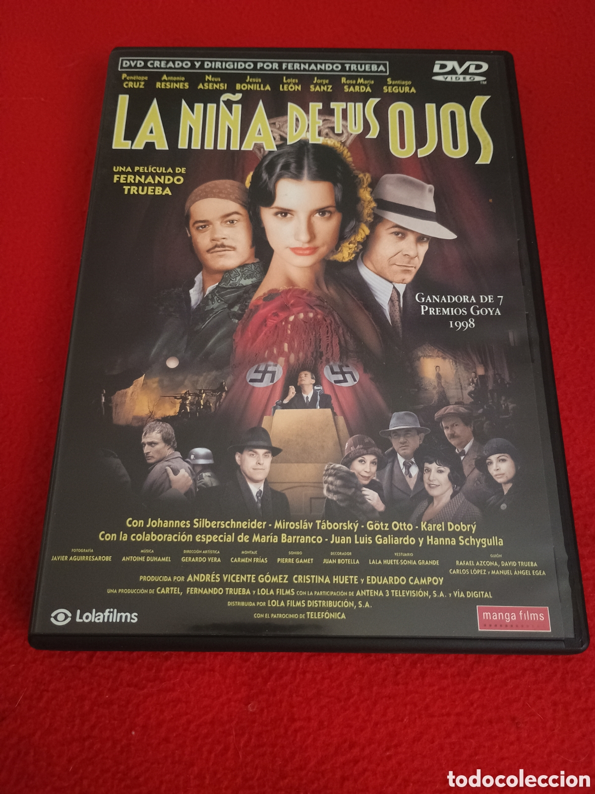 Cine: Dvd la ni&ntilde;a de tus ojos - Fernando trueba Pen&eacute;lope cruz antonio Resines Loles le&oacute;n Neus asensi sarda