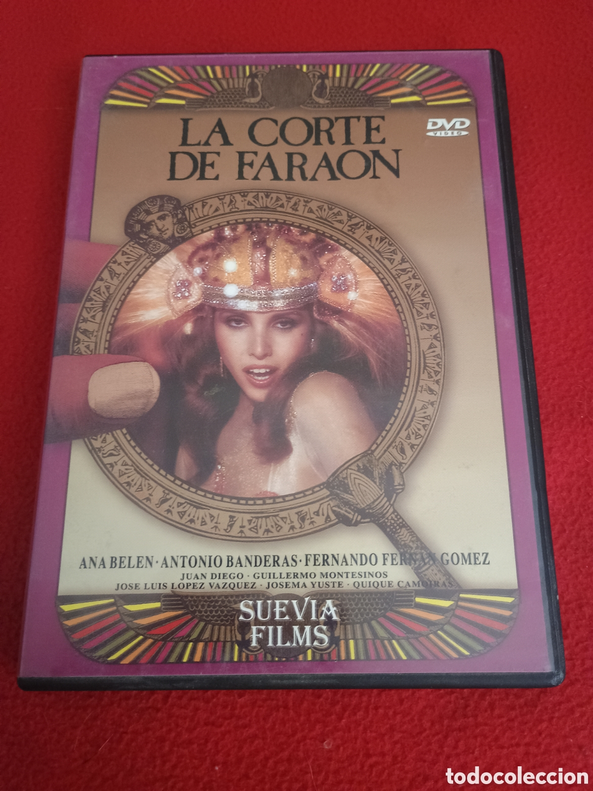 Cine: Dvd la corte del fara&oacute;n - ana belen Antonio banderas