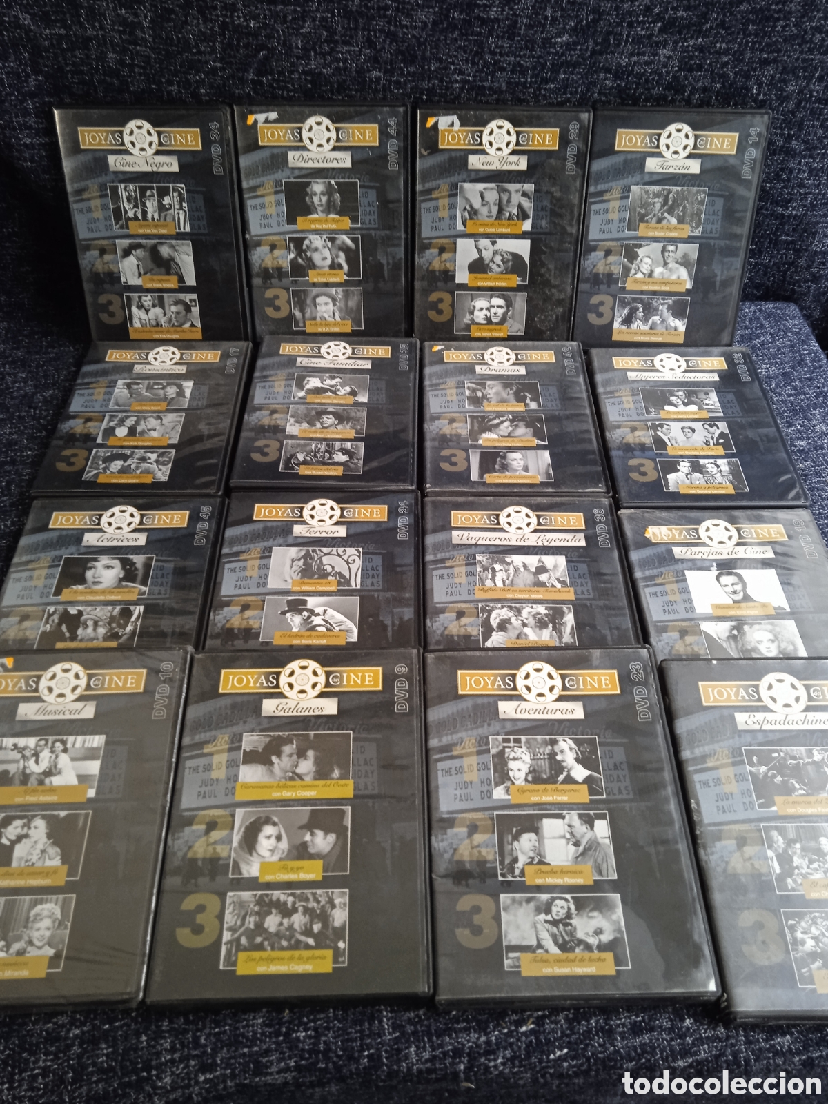 Cine: DVD - COLECCION JOYAS CINE -LOTE DE 16 DVDS -