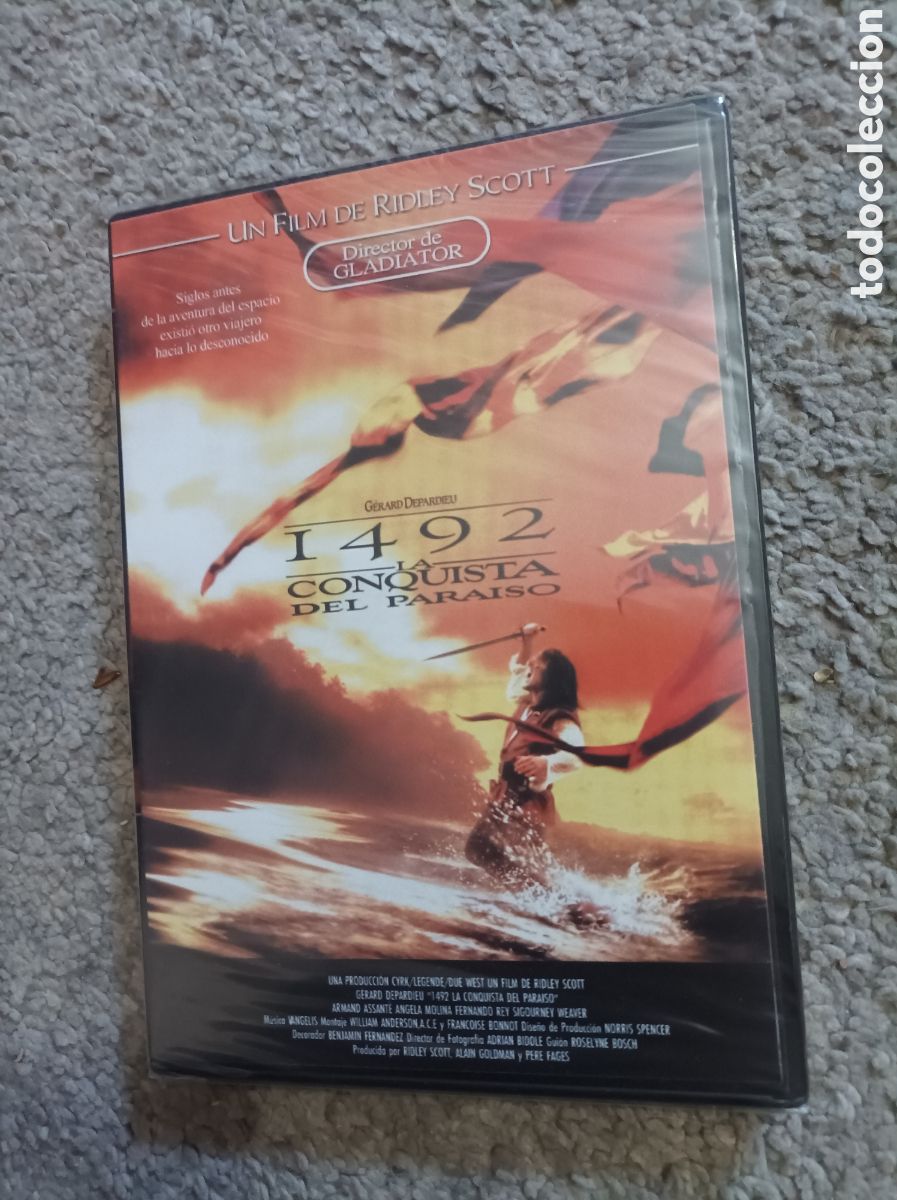 Kino: 1492. La conquista del para&iacute;so. DVD. Nuevo. Precintado