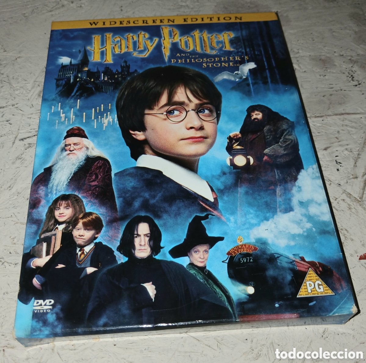 Cine: Pel&iacute;cula DVD Harry Potter y la Piedra Filosofal Versi&oacute;n Panor&aacute;mica Edici&oacute;n Especial Ingl&eacute;s 2 DVD