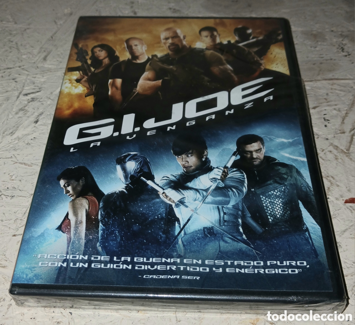 Cine: DVD G.I. Joe: La Venganza - Pel&iacute;cula Acci&oacute;n (Nuevo / Precintado de f&aacute;brica)
