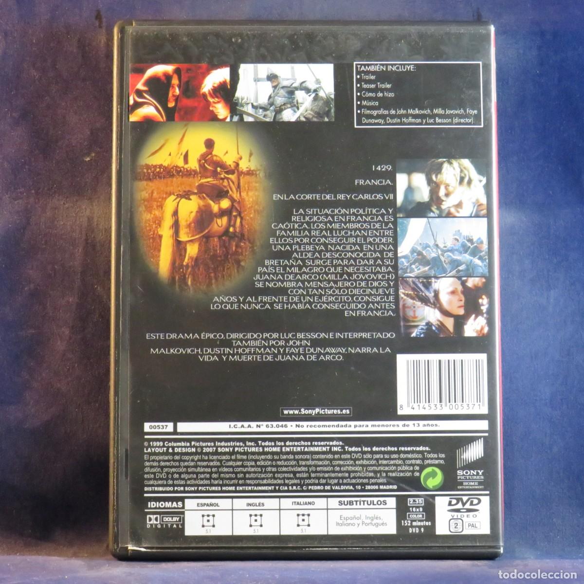 Cine: JUANA DE ARCO - DVD - - Foto 2