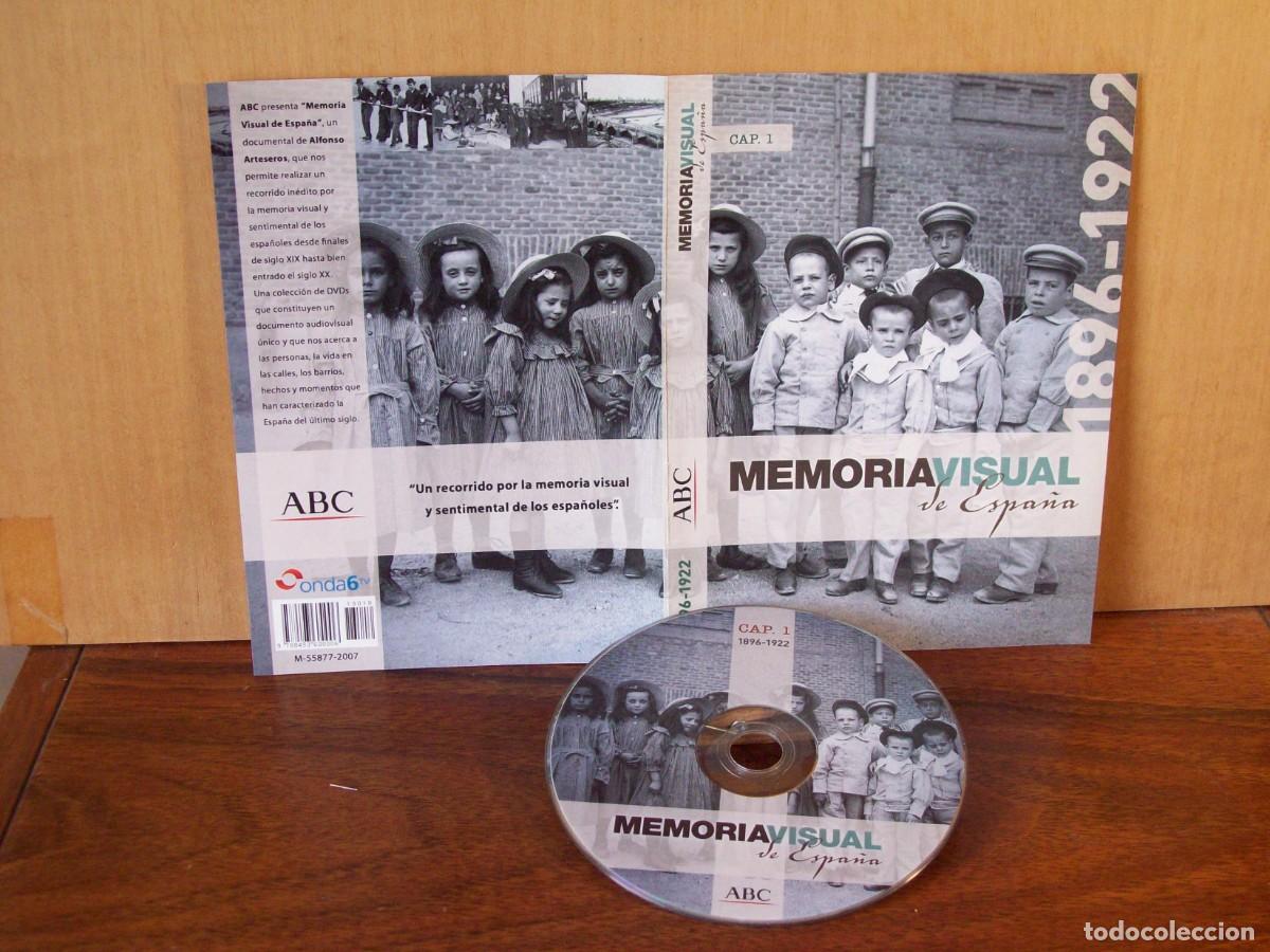 Cine: MEMORIA VISUAL DE ESPA&Ntilde;A - 1896/1922 - DVD + CARPETA EN SOBRE PLASTICO