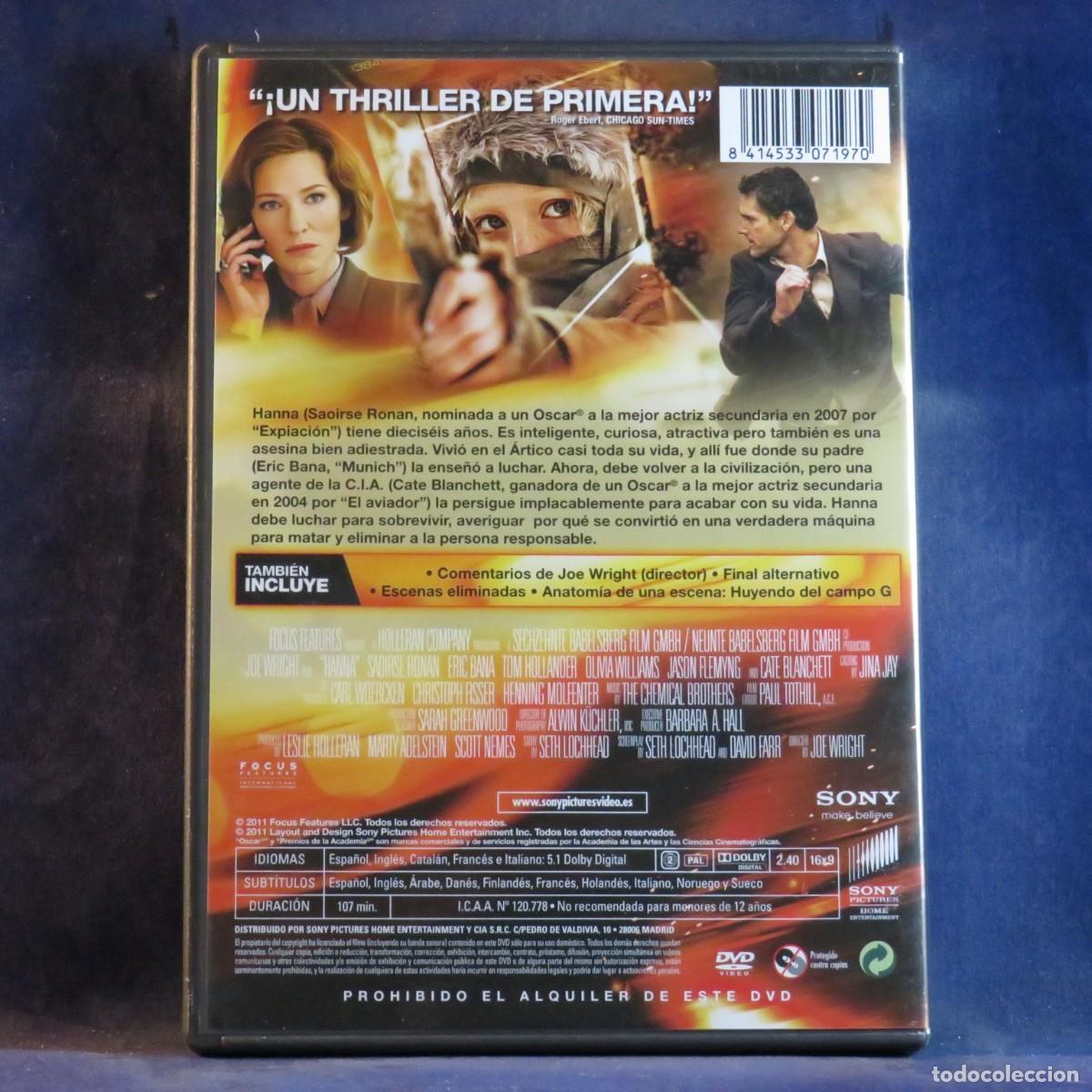 Cine: HANNA - DVD -------- - Foto 2