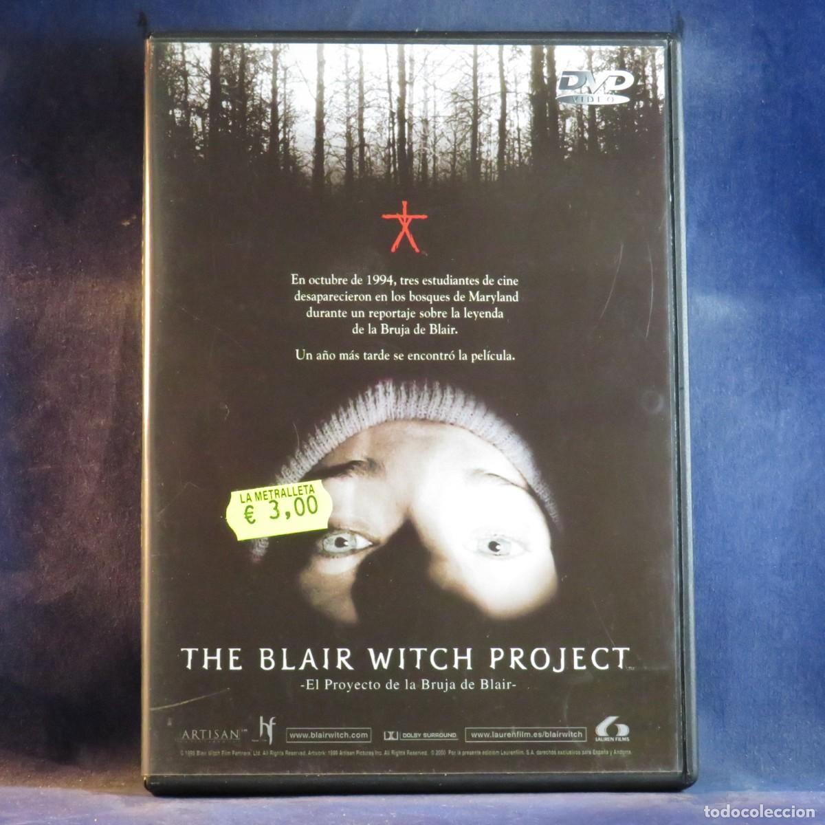 Cine: EL PROYECTO DE LA BRUJA DE BLAIR - DVD