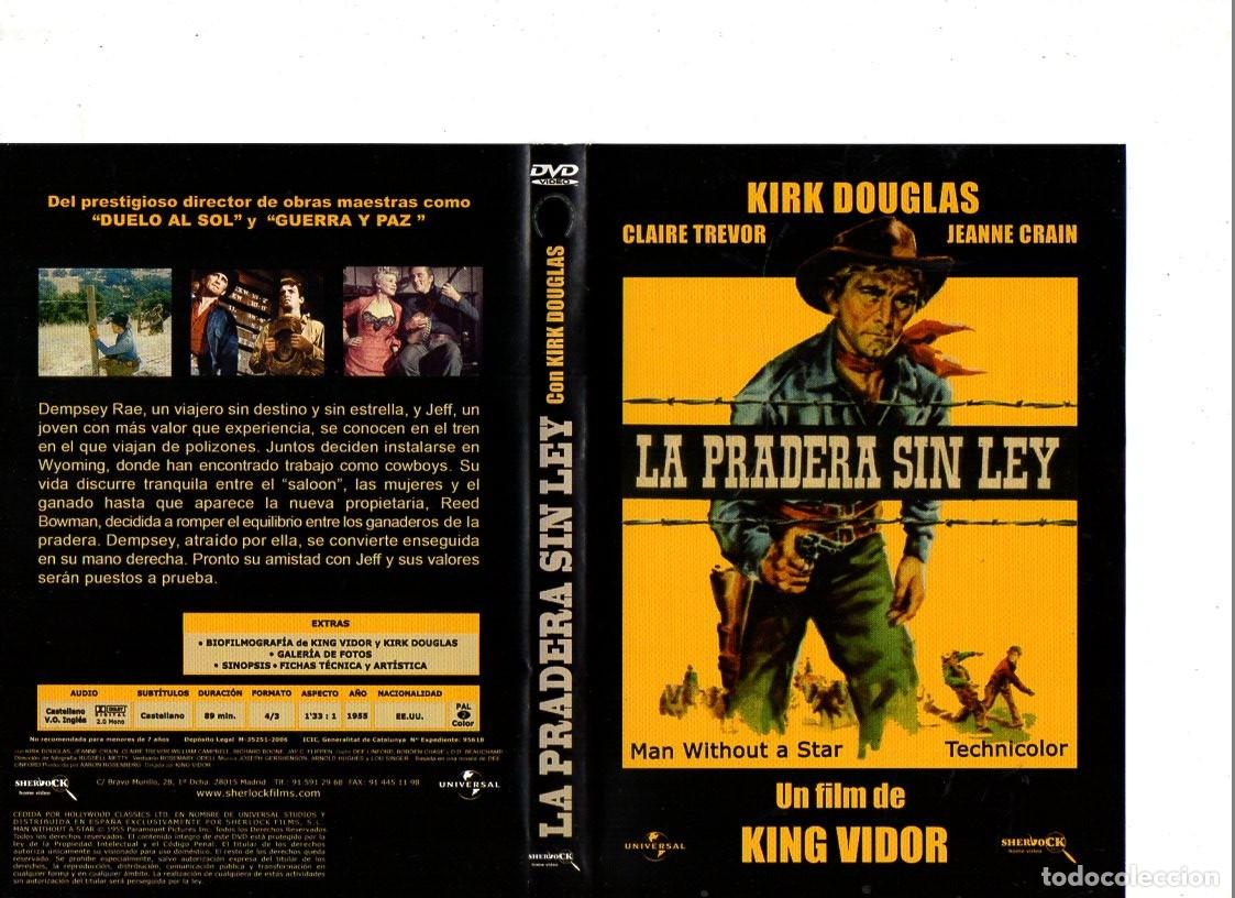 Cine: LA PRADERA SIN LEY: KIRK DOUGLAS DVD