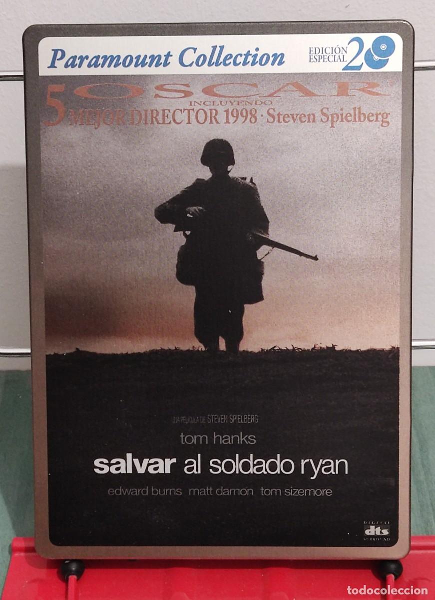 Cine: Salvar al soldado al Ryan en DVD steelbook 2 discos - (Steven Spielberg, Tom Hanks, Tom Sizemore ..)