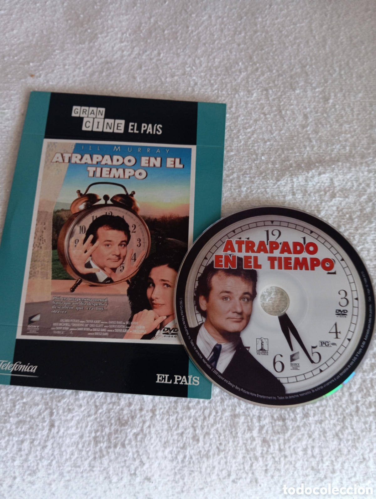 Cine: DVD Atrapado en el Tiempo DVD | Bill Murray | Gran Cine El Pa&iacute;s | Groundhog Day | Cl&aacute;sico Comedia