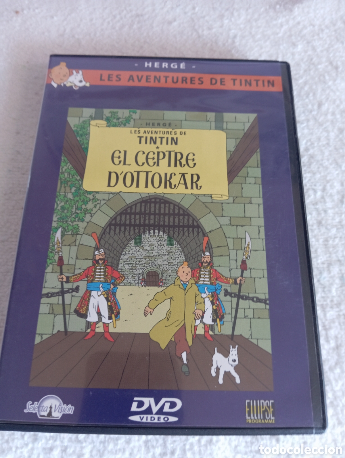 Cine: DVD Tint&iacute;n &ndash; El Cetro de Ottokar | Las Aventuras de Tint&iacute;n de Herg&eacute; Catal&aacute;n