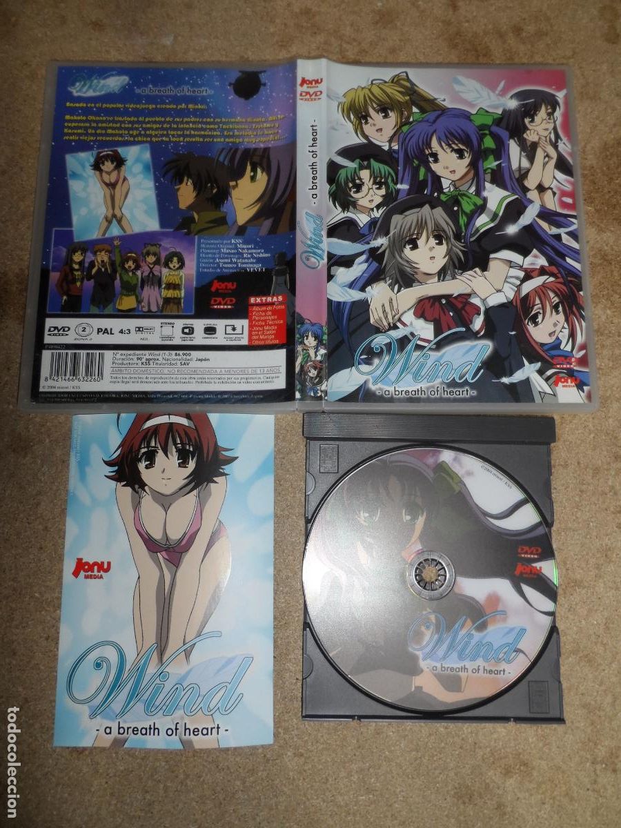 Cine: DVD - Wind. A breath of heart (ANIME)