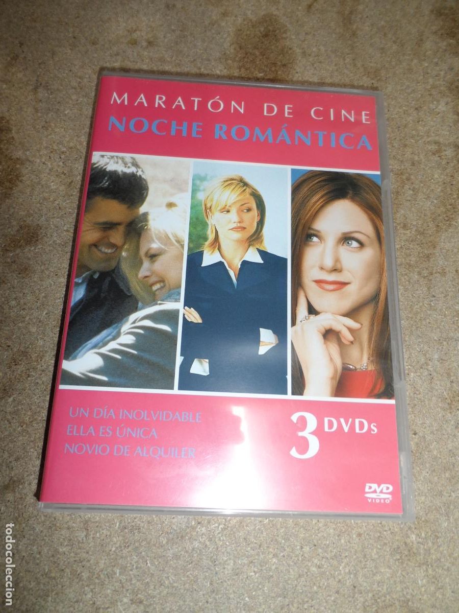 Cine: DVD - MARAT&Oacute;N DE CINE NOCHE ROM&Aacute;NTICA (ROMANCE) (3 DVDS)