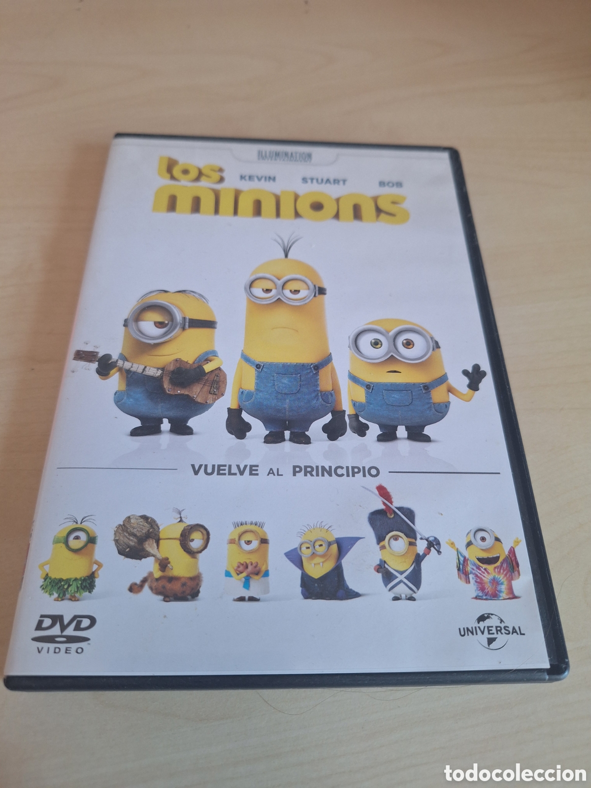 Cine: RD69 los minions DVD SEGUNDAMANO