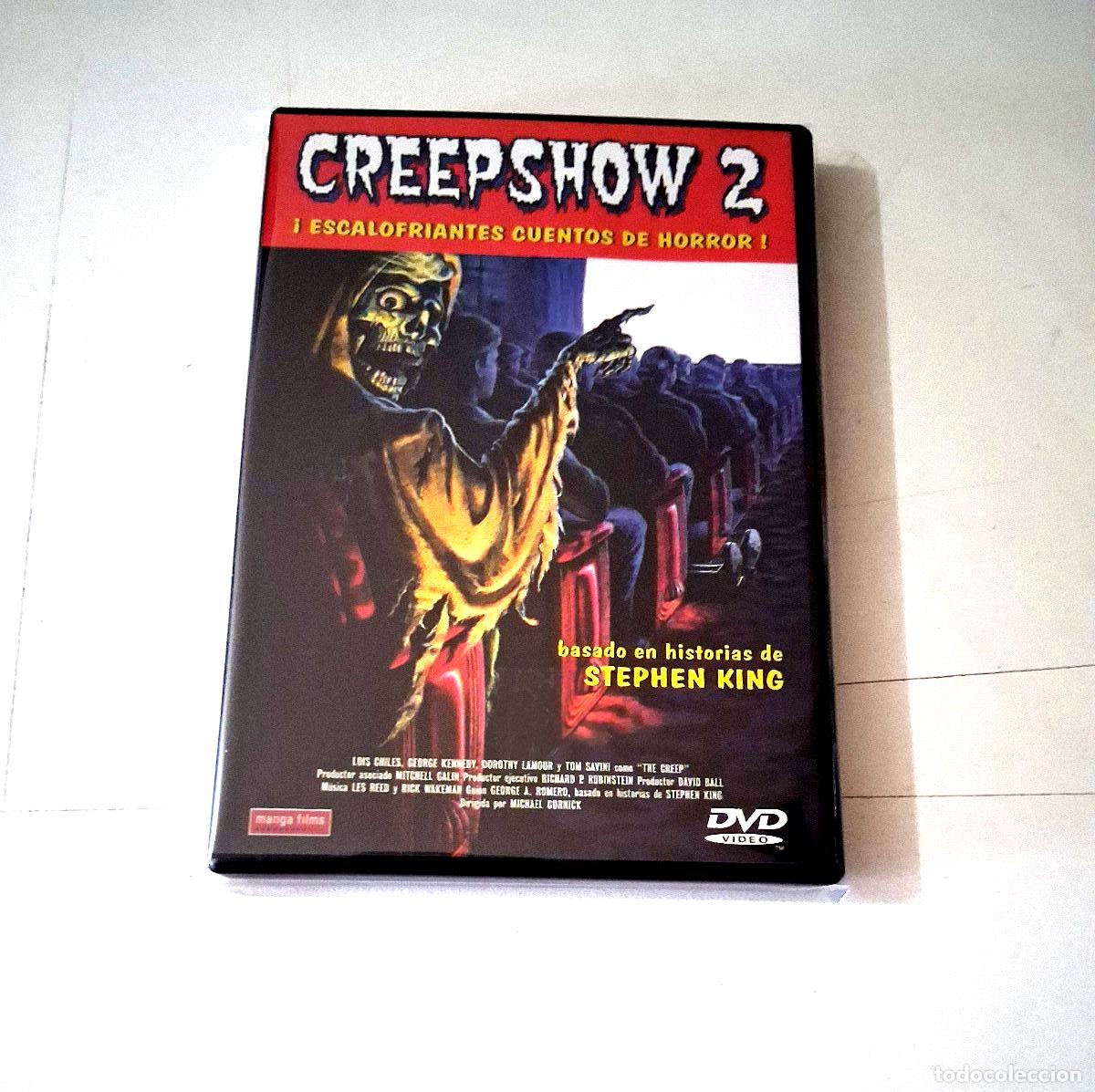 Cine: DVD &rdquo;CREEPSHOW 2&rdquo; MICHAEL GORNICK STEPHEN KING GEORGE A ROMERO TOM SAVINI COMO N