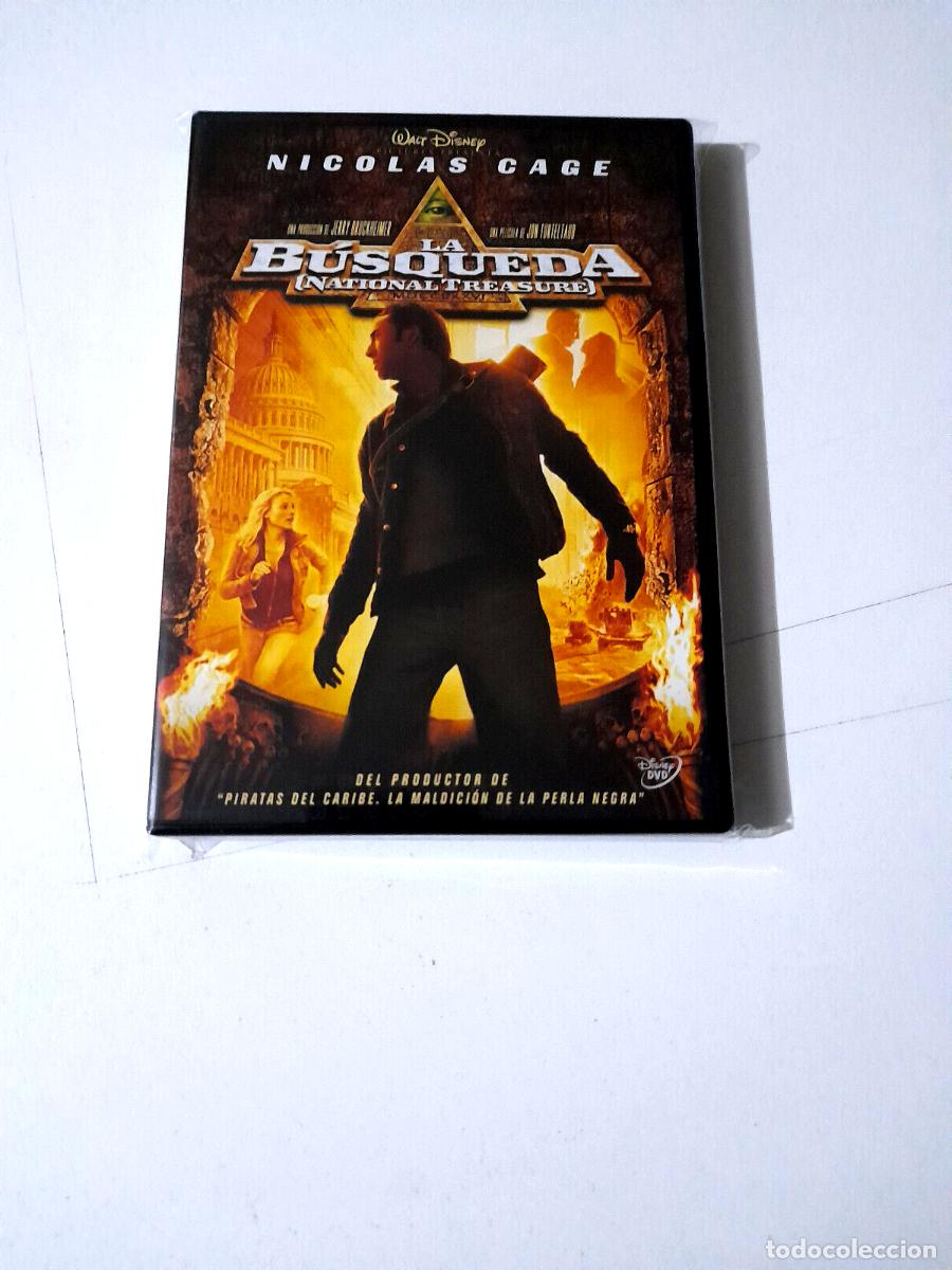 Cine: DVD &rdquo;LA BUSQUEDA (NATURAL TREASURE)&rdquo; NICOLAS CAGE JOHN TURTELTAUB JON VOIGHT